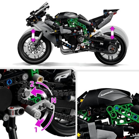 Lego Moto Kawasaki Ninja H2R [4]