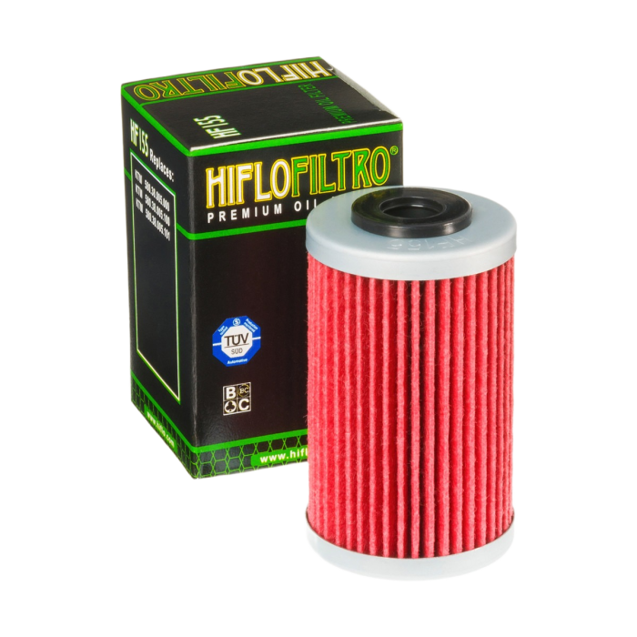 HIFLO - Filtru ulei HF155 [Filtrul 1 KTM - motor] [1]