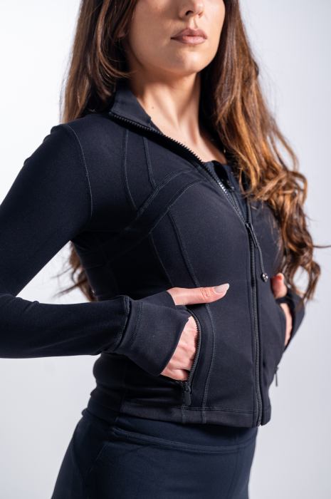 Bluză cu fermoar și buzunare -Flow [1]