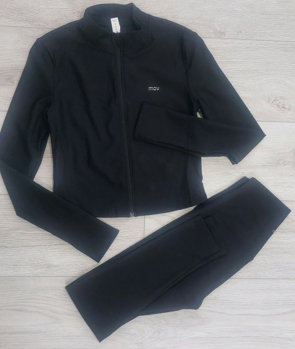 Bluza Ribbed Black Vibe [3]