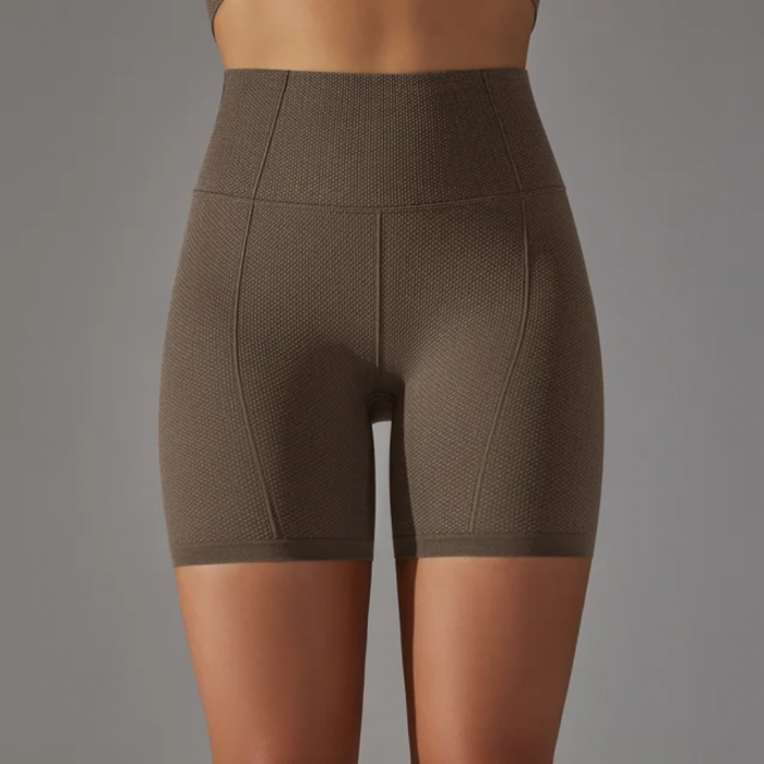 Pantaloni scurți modelatori Premium Seamless Maro [1]