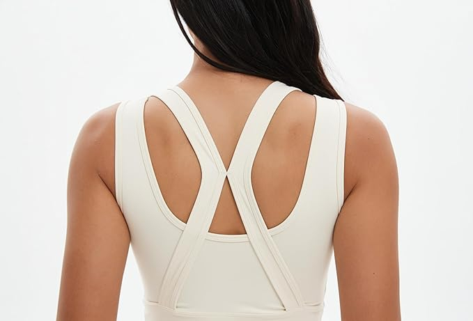 Rochie sport cu pantaloni scurți și bustieră - Sunny - Ivory [2]