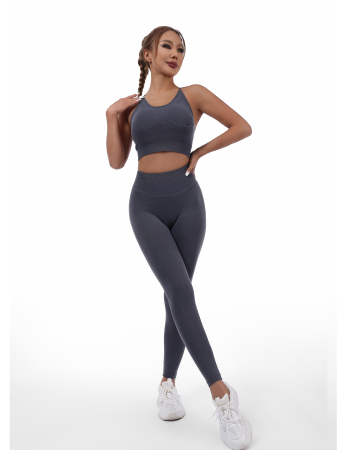 Active Glow – Leggings Modelatori Gri Petrol [5]