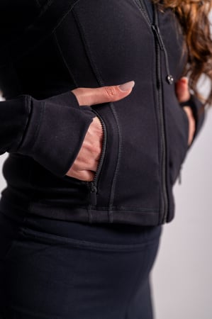 Bluză cu fermoar și buzunare -Flow [4]