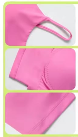 top cu bustiera, maiou cu bustiera, crop top bretele subtiri [1]