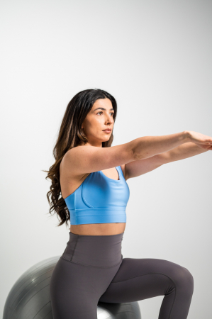 Colanți cu elastic la spate - Contour - Gri [8]