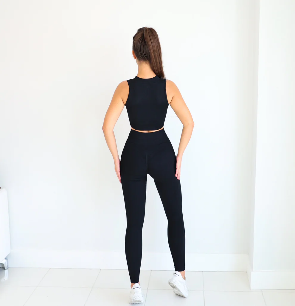 Set Urban Rib Negru marimea S [4]