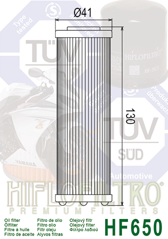 Filtru Ulei - Hiflofiltro HF650 [2]
