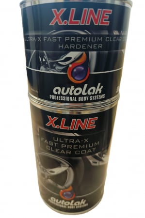 Materiale Vopsitorie - Autolak Lac X.line Premium 1L + Hardener 0.5L