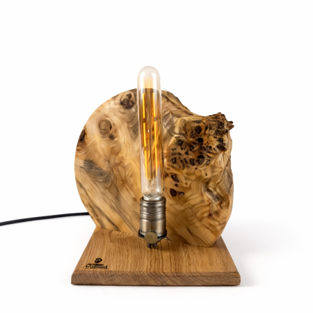 Lampi handmade din lemn masiv – Iluminat natural - Lampă handmade din lemn masiv de plop