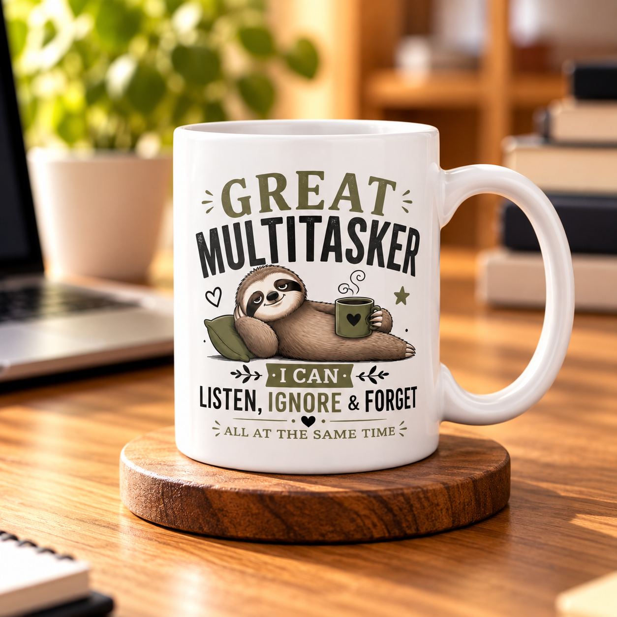 Cani amuzante cu mesaje in engleza - Cană amuzantă Great Multitasker