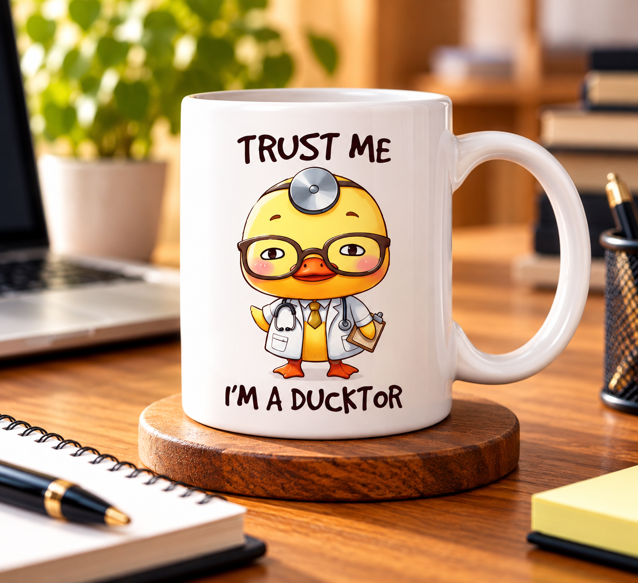 Cani amuzante cu mesaje in engleza - Cană amuzantă I’m a Ducktor