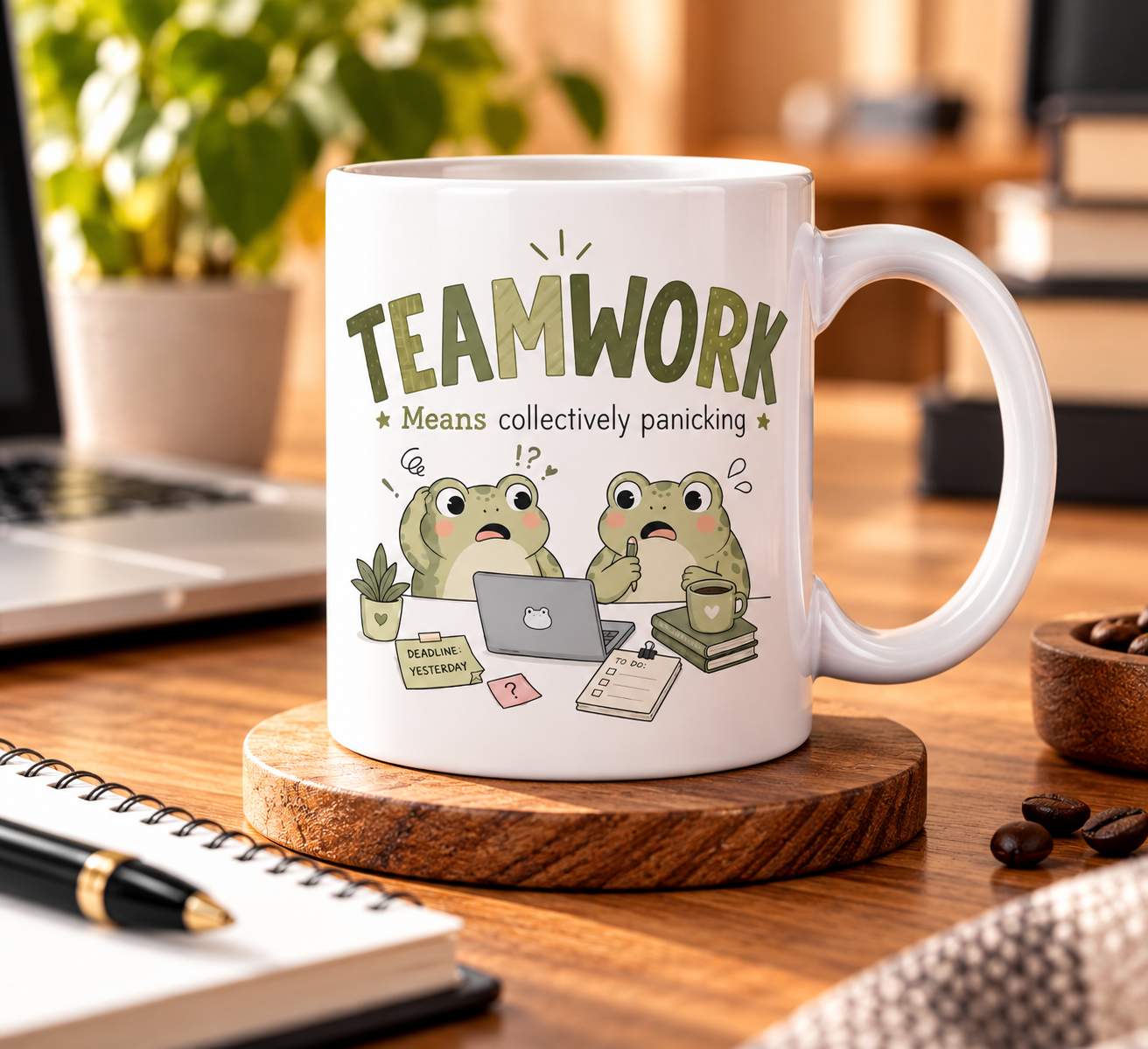 Cani amuzante cu mesaje in engleza - Cană amuzantă Teamwork