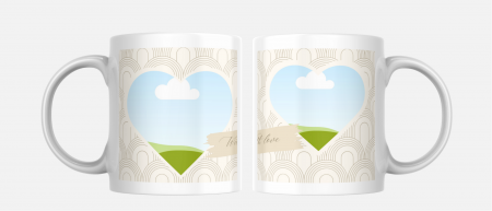 Cani personalizate - Cana inimi