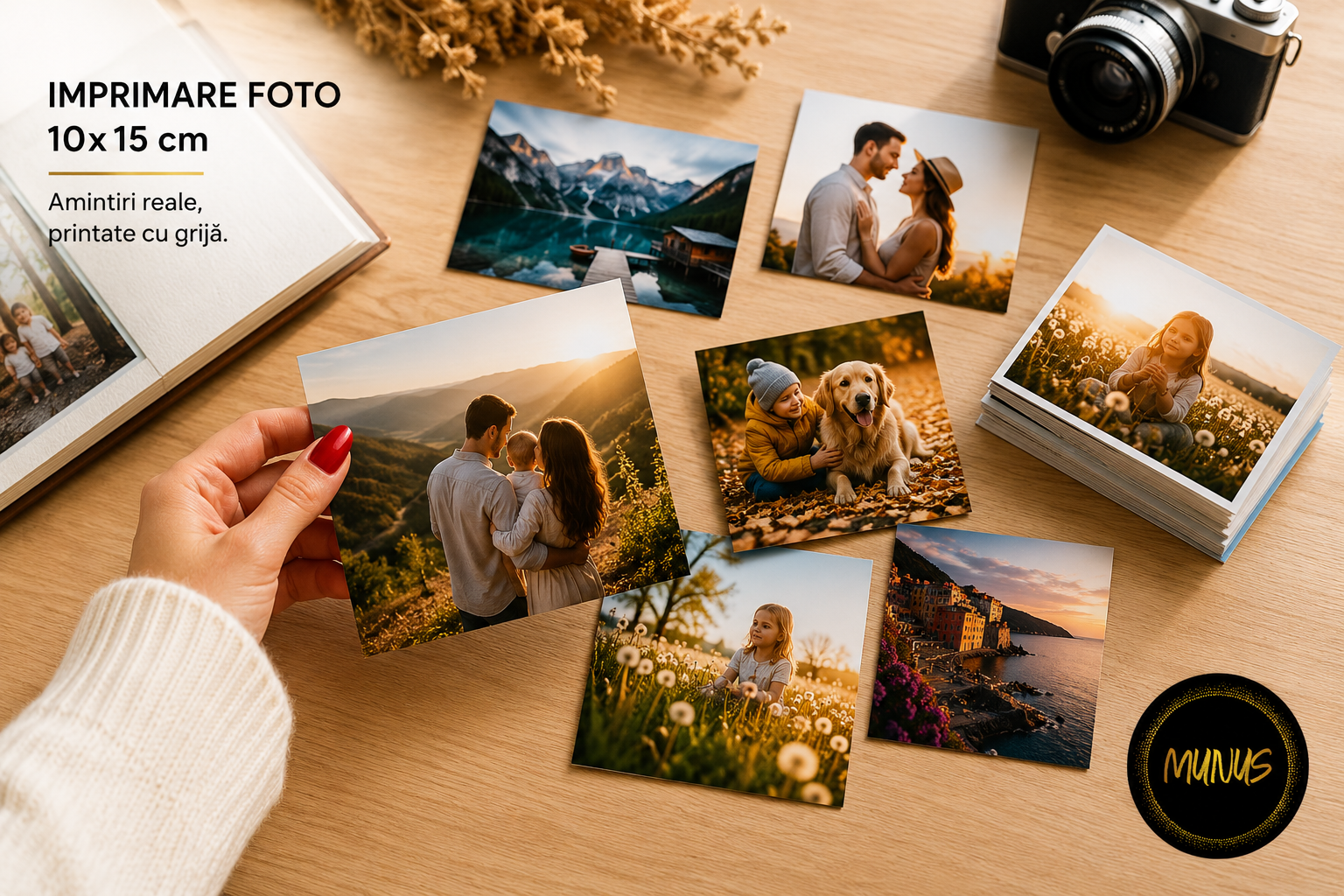 Imprimare foto - Imprimare Foto 10x15 cm pe Hartie Foto Premium 260g - Munus Cluj