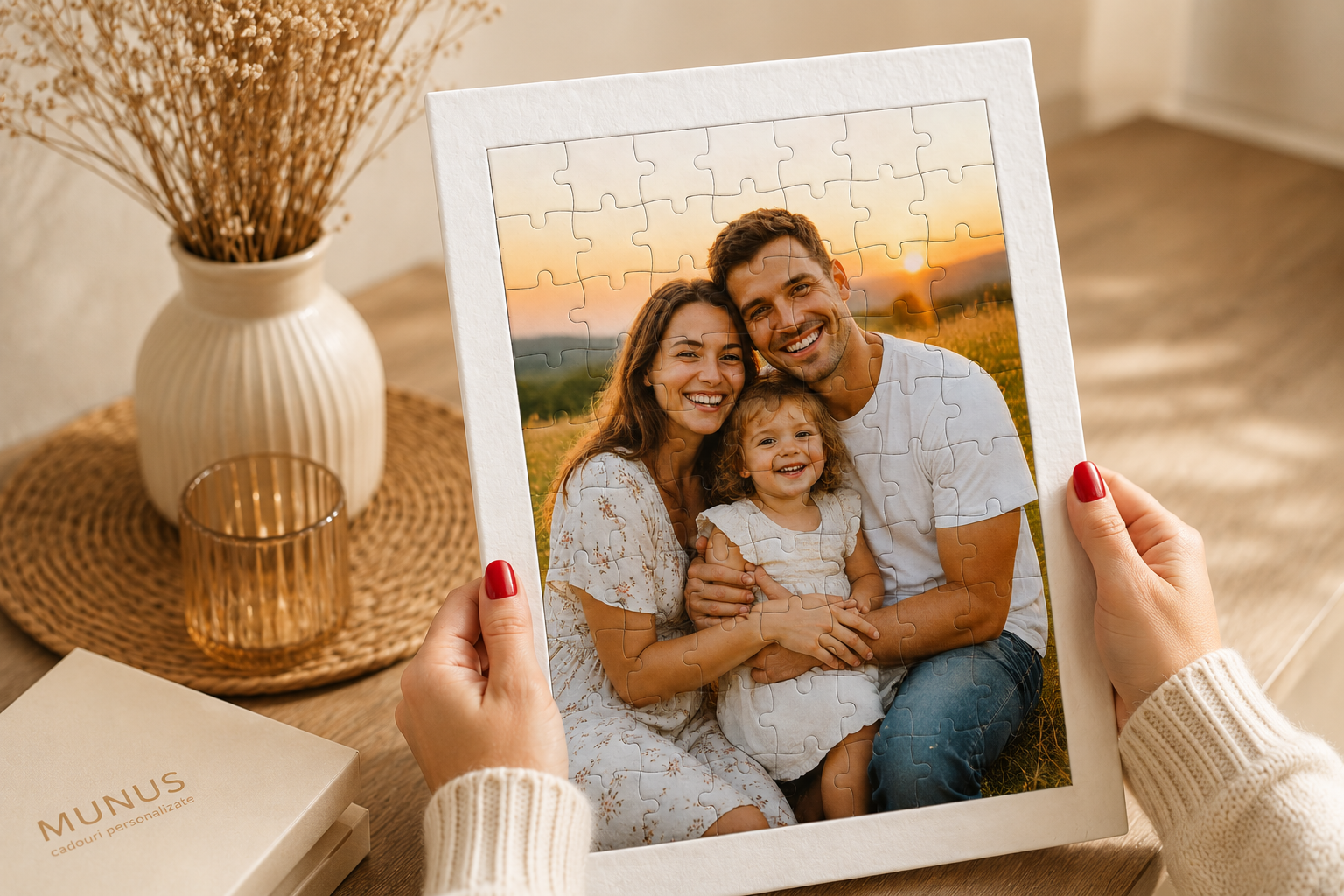 Puzzle - Puzzle Foto Personalizat A4 cu Rama