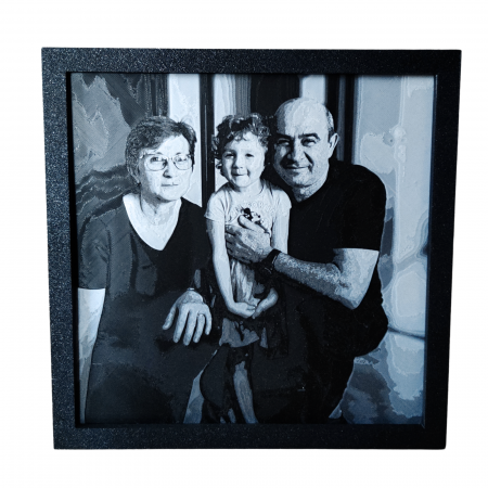 Personalizare 3D - Ramă Decorativă cu Imagine 3D