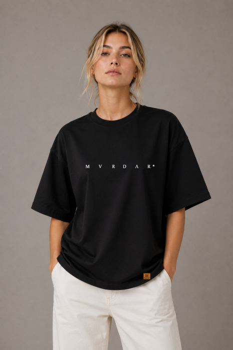 Tricou premium oversized 100% bumbac, no. 002 [3]
