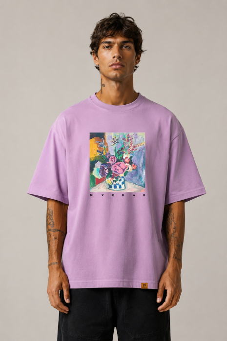 Tricou premium oversized 100% bumbac, no. 005 [3]