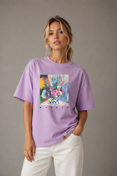 Tricou premium oversized 100% bumbac, no. 005 [5]