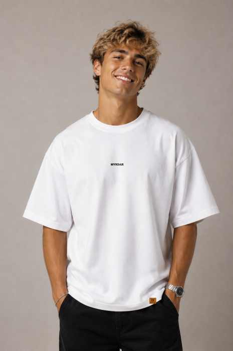 Tricou premium oversized 100% bumbac, no. 006 [4]