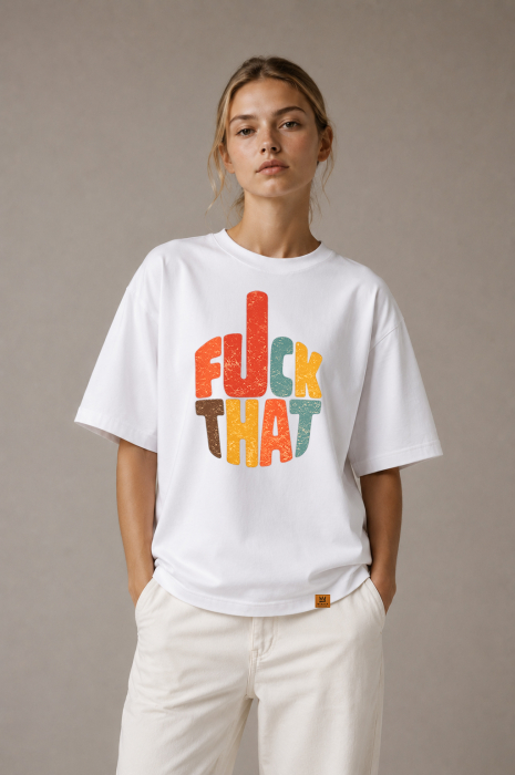 Tricou premium oversized 100% bumbac, no. 007 [5]