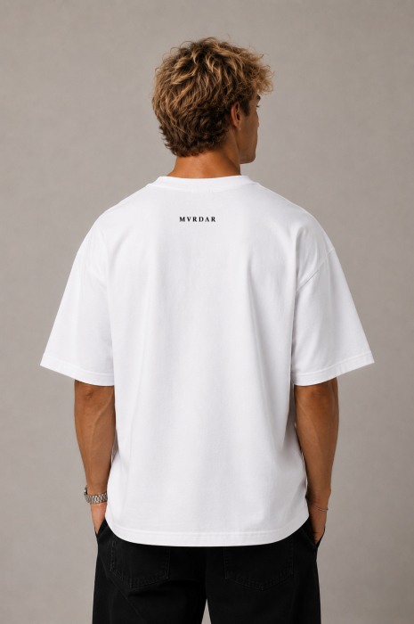Tricou premium oversized 100% bumbac, no. 007 [4]