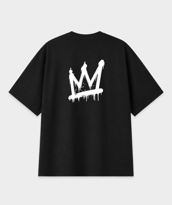 Tricou premium oversized 100% bumbac, no. 001 [2]