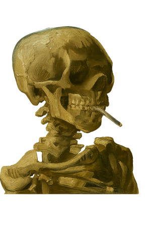 Tricouri - Tricou premium Smoke that sheit 100% bumbac MVRDAR