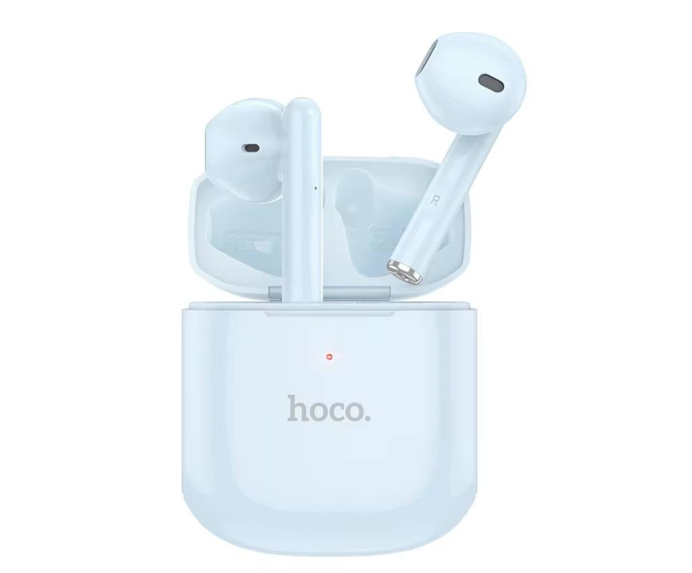 Hoco EW19 Plus – Căști wireless TWS Bluetooth 5.3, 180h standby, 300mAh, albastru | MyAllora [1]