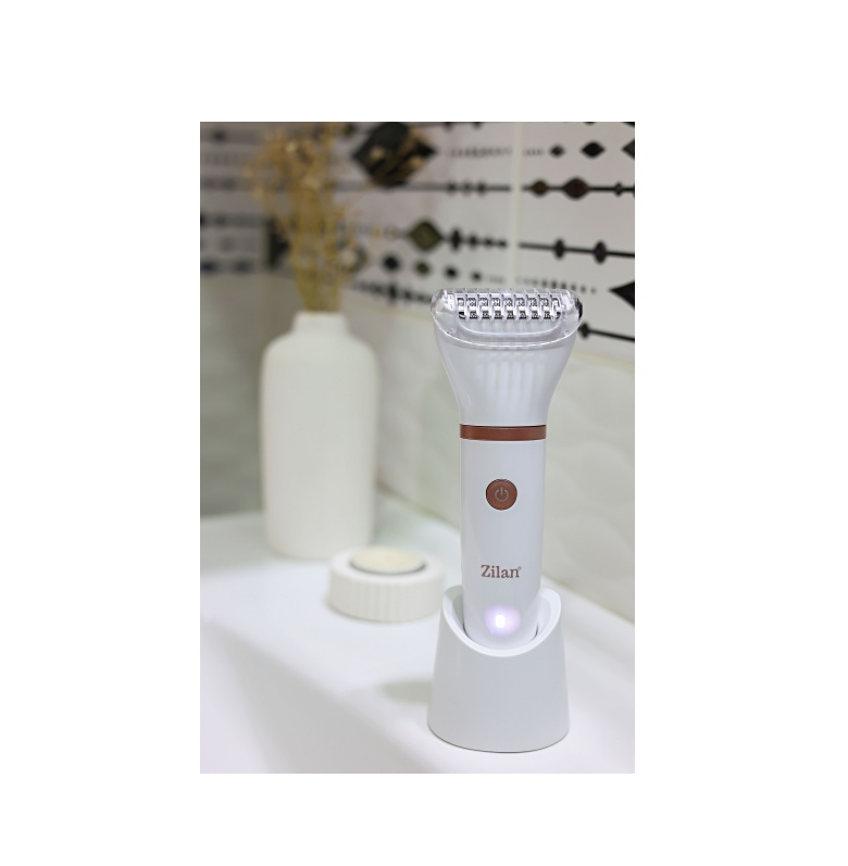 Zilan ZLN8740 – Epilator electric 3 în 1, 3 capete, 60 min – Alb | MyAllora [3]