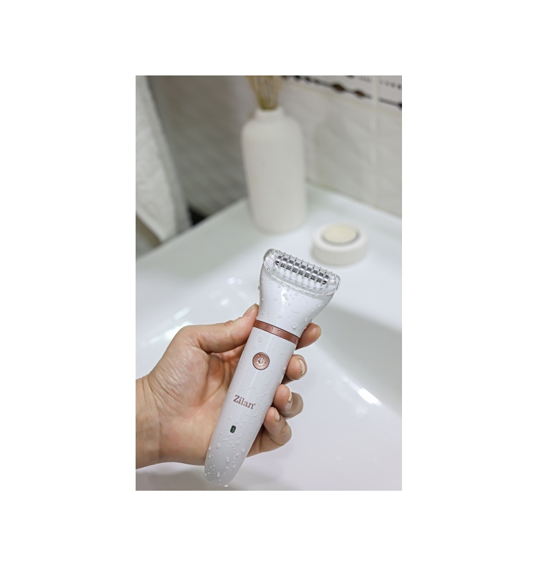Zilan ZLN8740 – Epilator electric 3 în 1, 3 capete, 60 min – Alb | MyAllora [2]