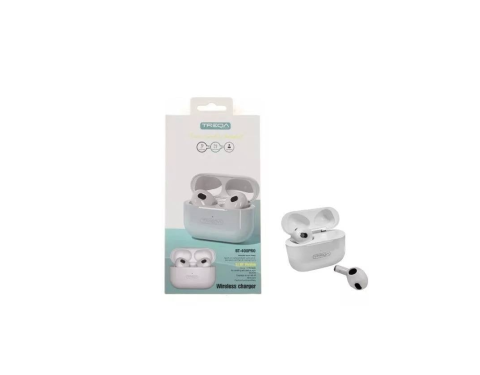 Casti Wireless, Ear Buds, Bluetooth - Căști Wireless 400 Pro Bluetooth 5.1, Carcasă de Încărcare, Alb – MyAllora