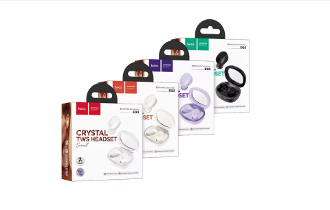 Căști Wireless Hoco EQ3 Bluetooth 5.3, 150 mAh, 150h StandBy, Smart True, Alb – MyAllora [1]