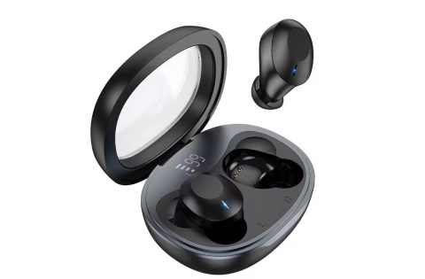 Căști Wireless Hoco EQ3 Bluetooth 5.3, 150 mAh, 150h StandBy, Smart True, Negru – MyAllora [1]