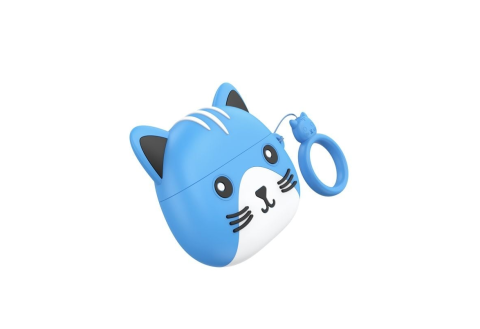 Căști Wireless Hoco EW46 Bluetooth 5.3, Cat Case 300 mAh, 150h StandBy, Albastru – MyAllora [3]