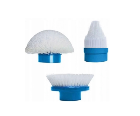 Perie electrică rotativă 300 rpm, 60 min, telescopică – Alb/Albastru | MyAllora [4]