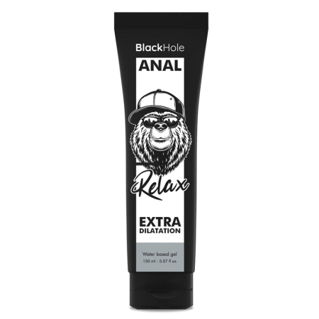 Lubrifiant Anal - Lubrifiant Anal Black Hole Relax Extra Dilatation, pe Baza de Apa, 150 ml