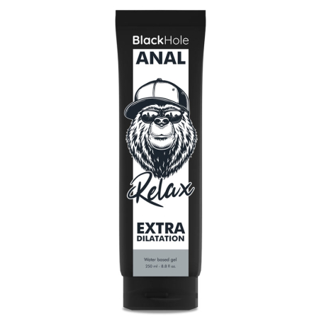 Lubrifiant Anal - Lubrifiant Anal Black Hole Relax Extra Dilatation, pe Baza de Apa, 250 ml
