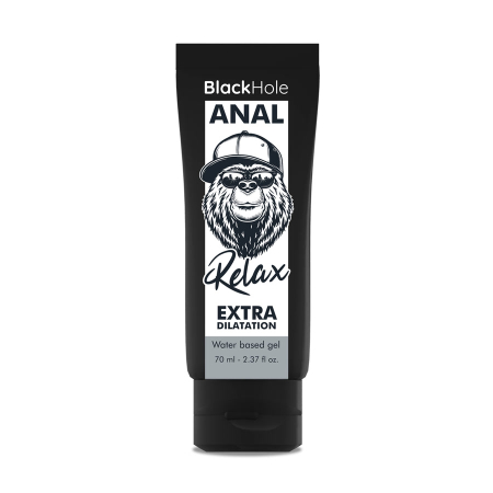 Lubrifiant Anal - Lubrifiant Anal Black Hole Relax Extra Dilatation, pe Baza de Apa, 70 ml