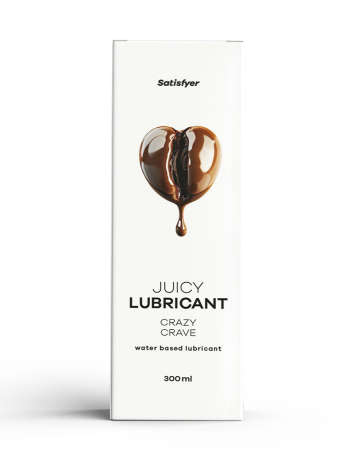 Lubrifianți - Lubrifiant pe Baza de Apa Juicy Lubricant Crazy Crave, Aroma Cafea, 300 ml