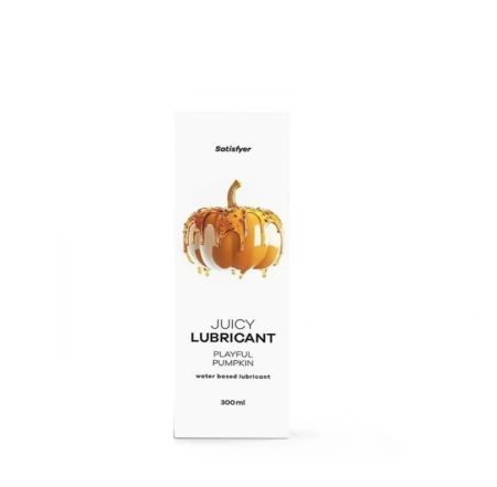 Lubrifianți - Lubrifiant pe Baza de Apa Juicy Lubricant-Playful Pumpkin, Aroma Dovleac, 300 ml