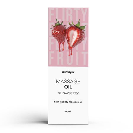 Ulei Masaj - Ulei de Masaj Satisfyer, Aroma Capsuni, 250 ml