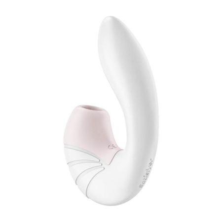 Vibratoare - Vibrator Supernova Air Pulse+Vibrator Silicon USB White