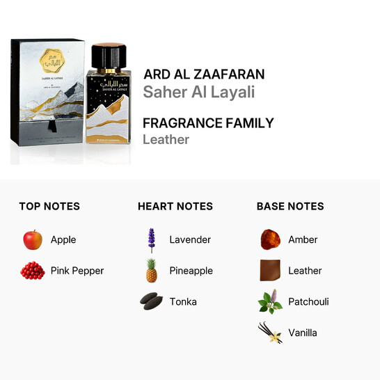 Saher Al Layali, Ard Al Zaafaran, UNISEX, apa de parfum , 100 ml [4]