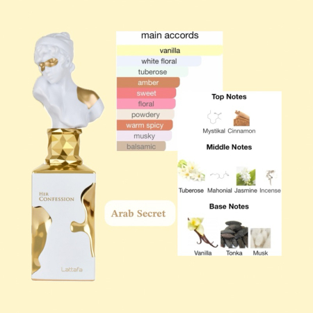 Her Confession, Lattafa, FEMEI, apa de parfum, 100 ml [2]