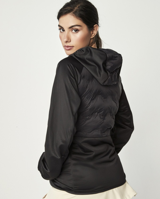 Hooded quilted jacket [3]