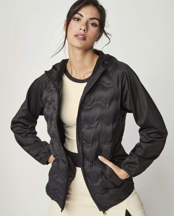 Hooded quilted jacket [2]
