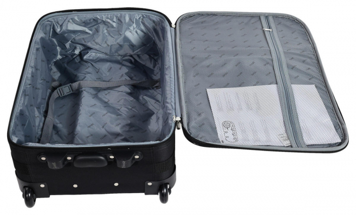 Set de Trolere Călătorie – 3 piese, negru [5]
