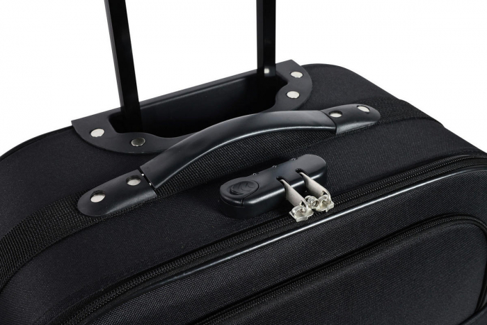 Set de Trolere Călătorie – 3 piese, negru [6]